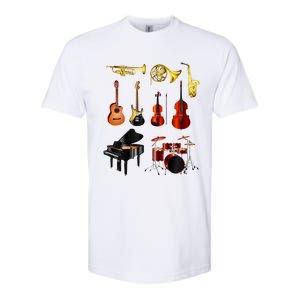 Musical Instruments Softstyle CVC T-Shirt