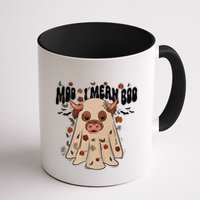 Moo I Mean Boo Funny Halloween Pig Ghost Mug