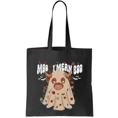 Moo I Mean Boo Funny Halloween Pig Ghost Bag