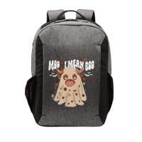 Moo I Mean Boo Funny Halloween Pig Ghost Vector Backpack