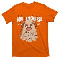 Moo I Mean Boo Funny Halloween Pig Ghost T-Shirt