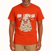 Moo I Mean Boo Funny Halloween Pig Ghost Tall T-Shirt