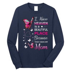 Mom Is My Guardian Angel In Heaven Memorial Day Long Sleeve Shirt