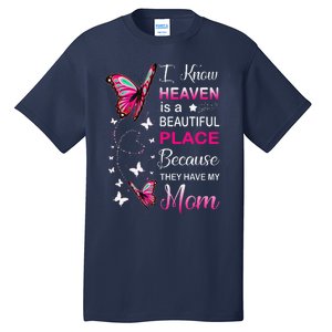 Mom Is My Guardian Angel In Heaven Memorial Day Tall T-Shirt