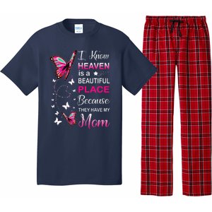 Mom Is My Guardian Angel In Heaven Memorial Day Pajama Set