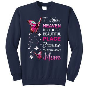 Mom Is My Guardian Angel In Heaven Memorial Day Tall Sweatshirt