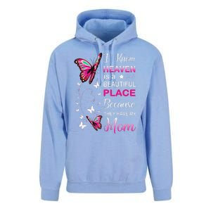 Mom Is My Guardian Angel In Heaven Memorial Day Unisex Surf Hoodie