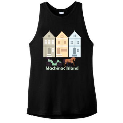 Mackinac Island Ladies PosiCharge Tri-Blend Wicking Tank