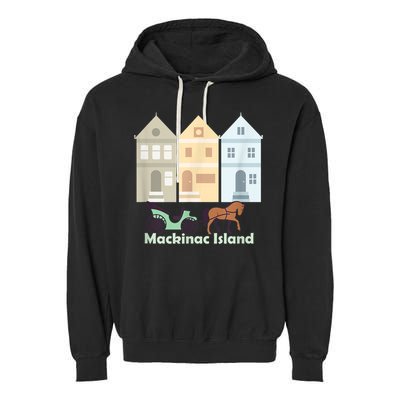 Mackinac Island Garment-Dyed Fleece Hoodie