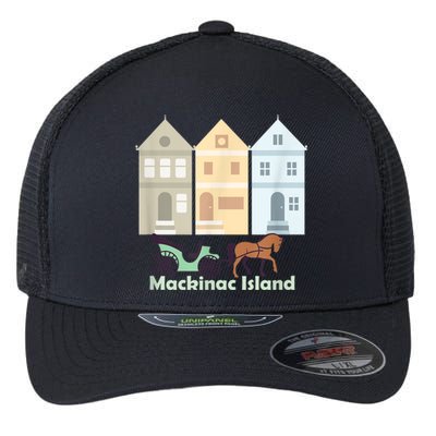 Mackinac Island Flexfit Unipanel Trucker Cap