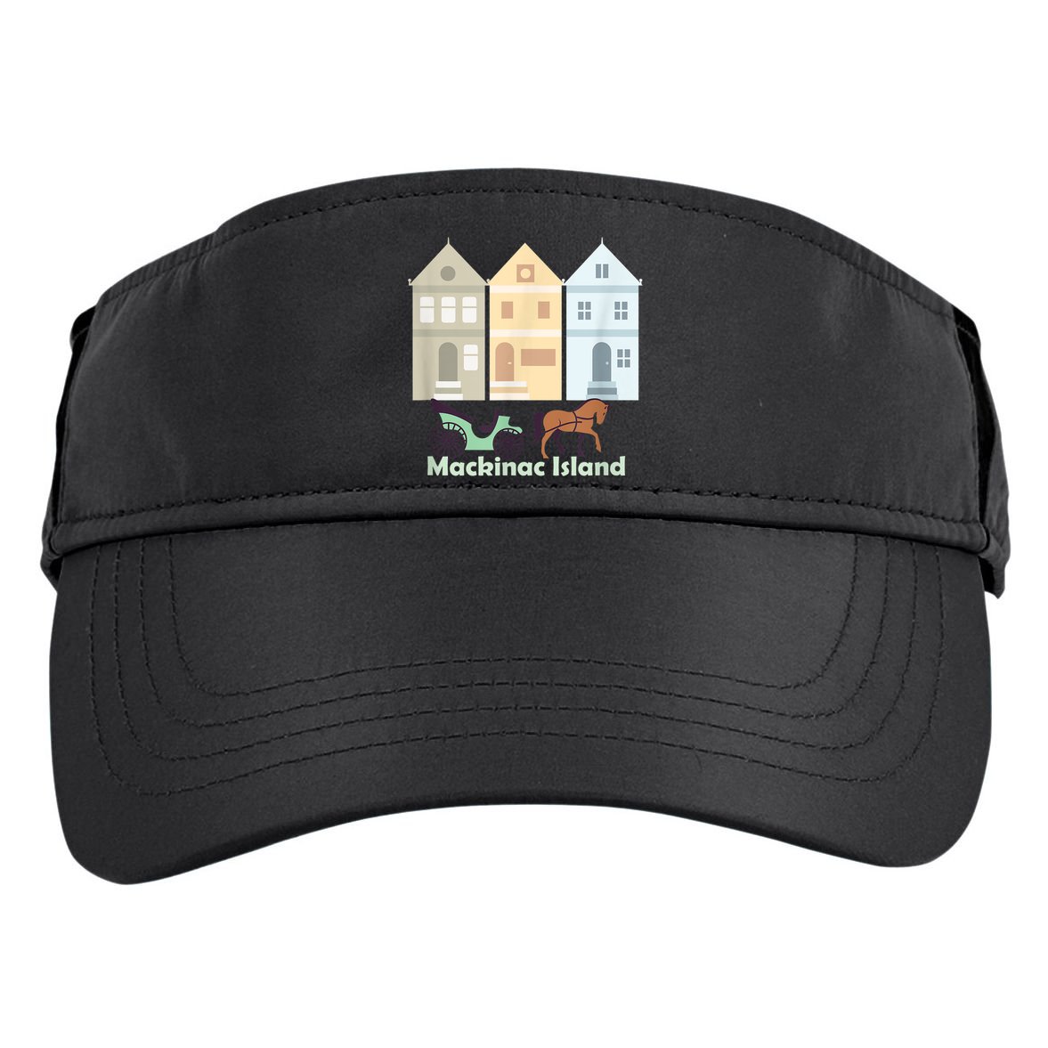 Mackinac Island Adult Drive Performance Visor