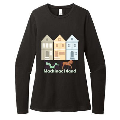 Mackinac Island Womens CVC Long Sleeve Shirt