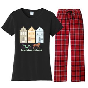 Mackinac Island Women's Flannel Pajama Set