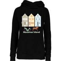 Mackinac Island Womens Funnel Neck Pullover Hood