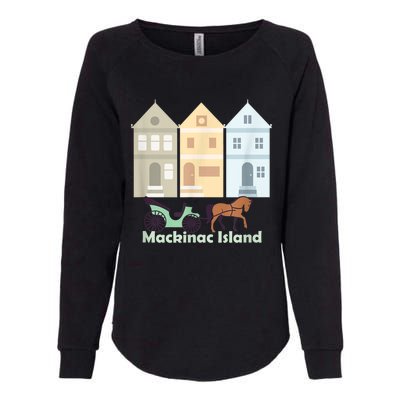 Mackinac Island Womens California Wash Sweatshirt