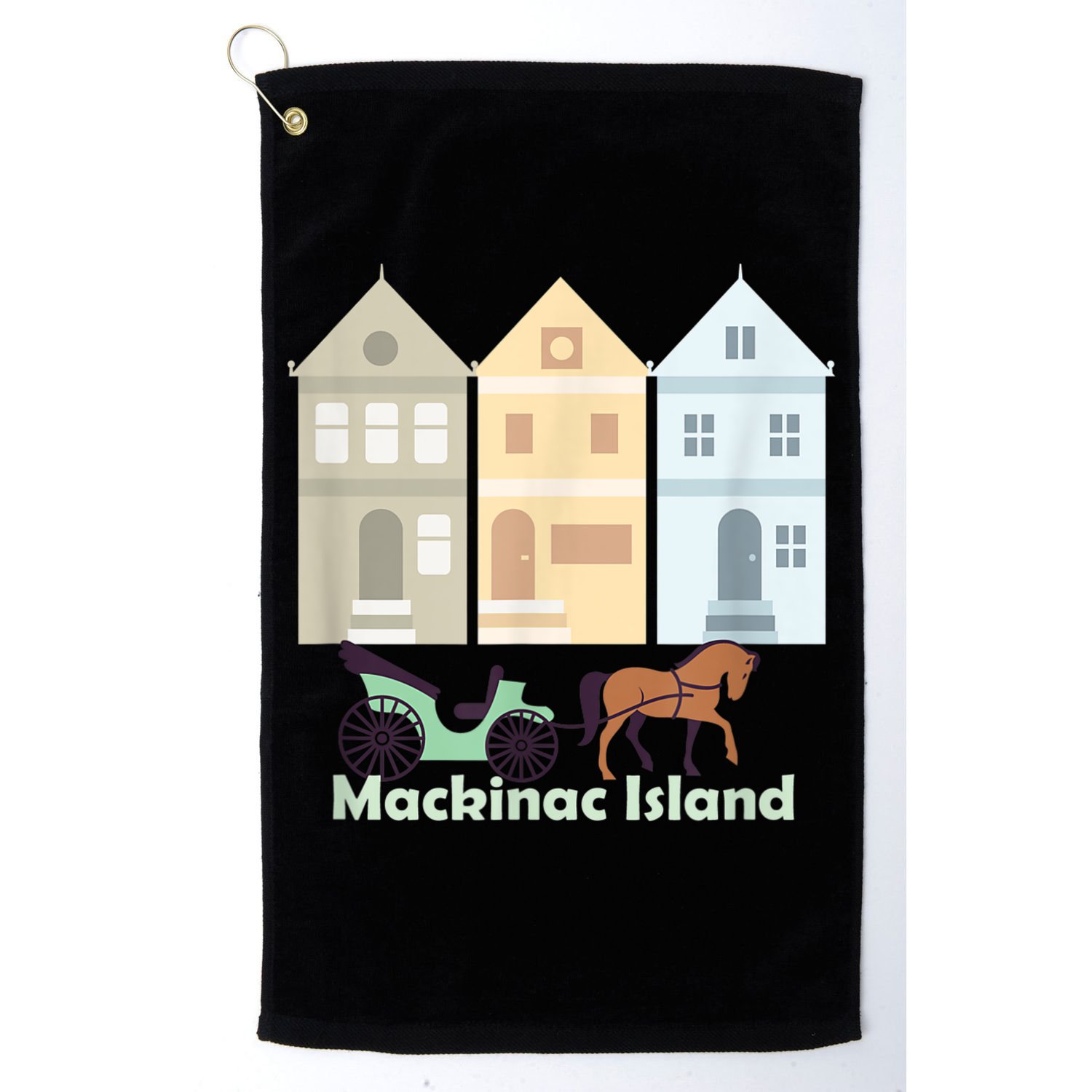 Mackinac Island Golf Towel