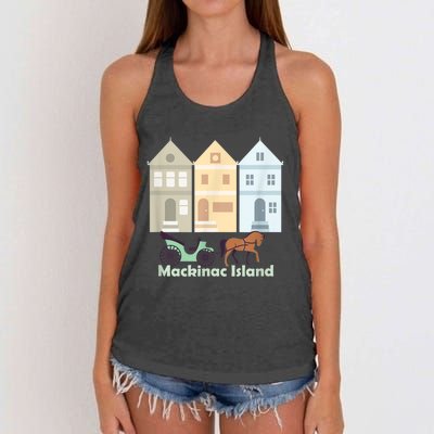 Mackinac Island Women's Knotted Racerback Tank