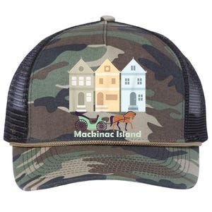 Mackinac Island Retro Rope Trucker Hat Cap