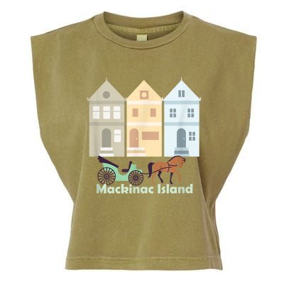 Mackinac Island Garment-Dyed Women's Muscle Tee