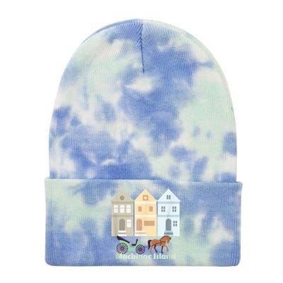 Mackinac Island Tie Dye 12in Knit Beanie