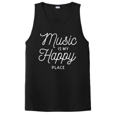 Music Is My Happy Place PosiCharge Competitor Tank