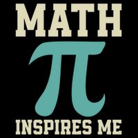 Math Inspires Me Geeky Math Nerdy Teacher Funny Pi Day Gift Drawstring Bag