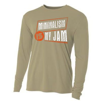 Minimalism Is My Jam Simplistic Declutter Purpose Cooling Performance Long Sleeve Crew