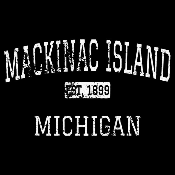 Mackinac Island Michigan MI Vintage Baby Bodysuit