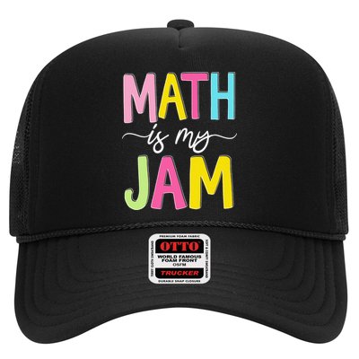 Math Is My Jam Mathematics Math Teacher Professor Math Trucker Hat