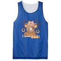 Moo I Mean Boo Ghost Cow Cow Hat Western Halloween Meaningful Gift Mesh Reversible Basketball Jersey Tank