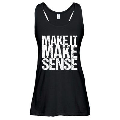 Make It Make Sense Ladies Essential Flowy Tank