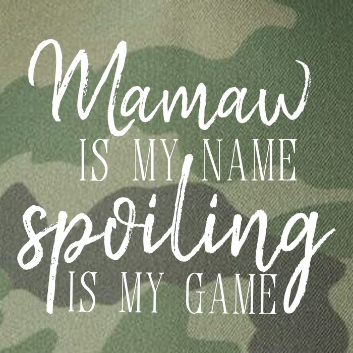 Mamaw Is My Name Spoiling Is My Game Gift Legacy Tie Dye Trucker Hat