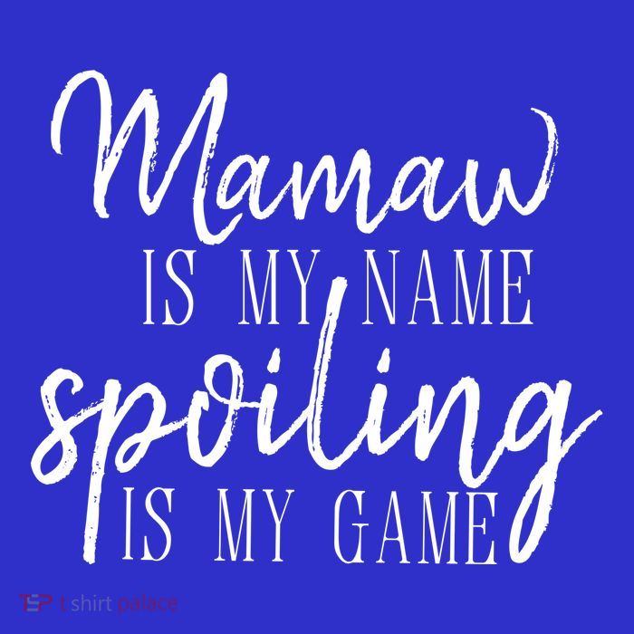 Mamaw Is My Name Spoiling Is My Game Gift Full Zip Hoodie