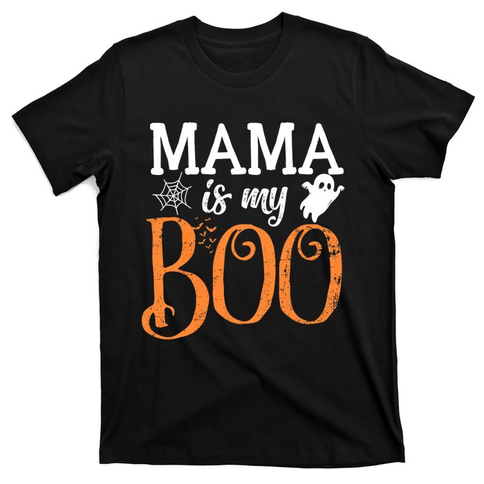 Mama Is My Boo Halloween Costume Boo Ghost T-Shirt