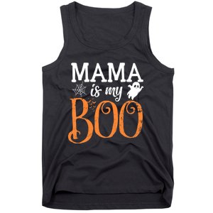 Mama Is My Boo Halloween Costume Boo Ghost Tank Top