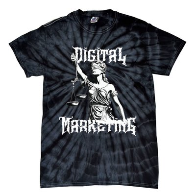 Marketing Is Metal Tie-Dye T-Shirt