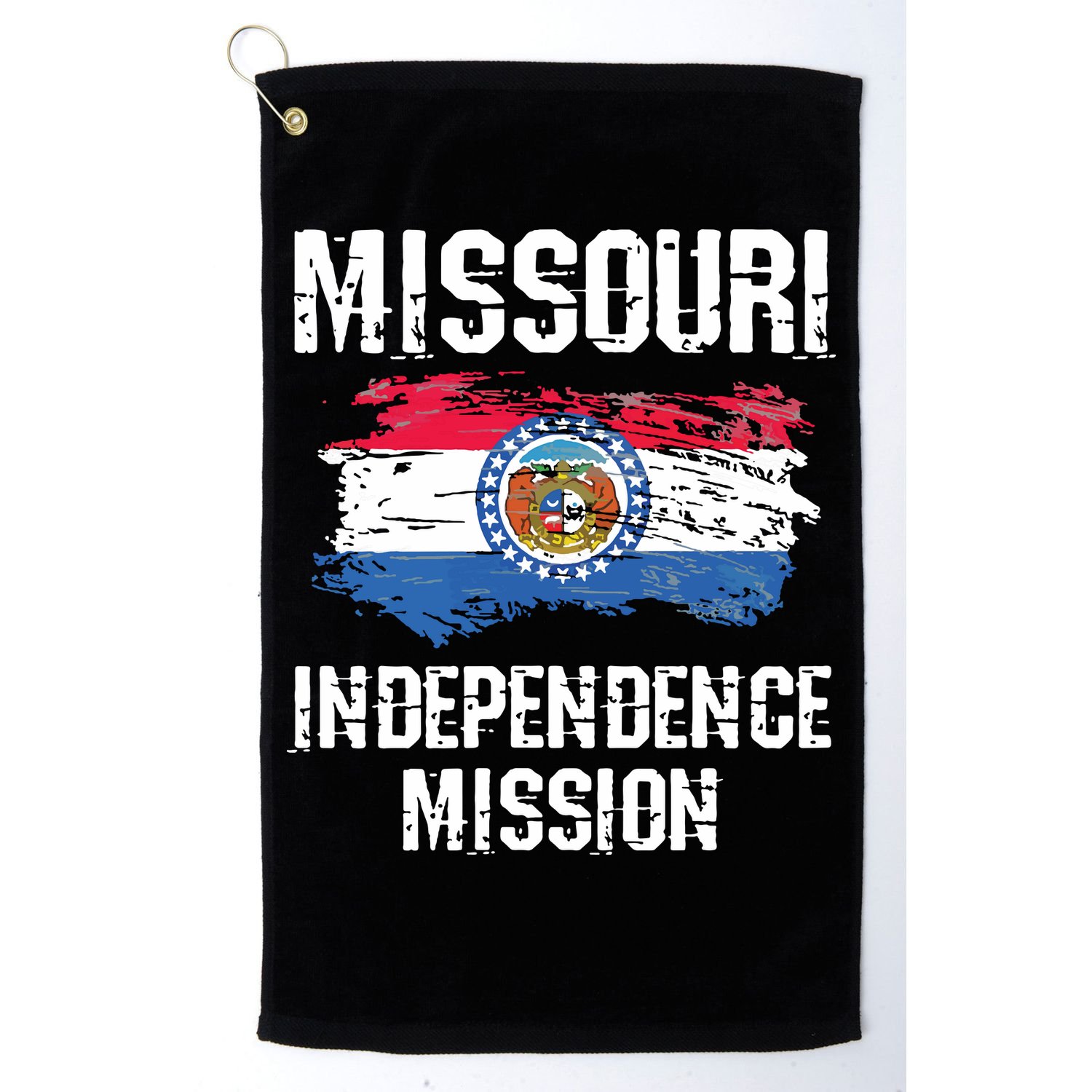Missouri Independence Mission Golf Towel