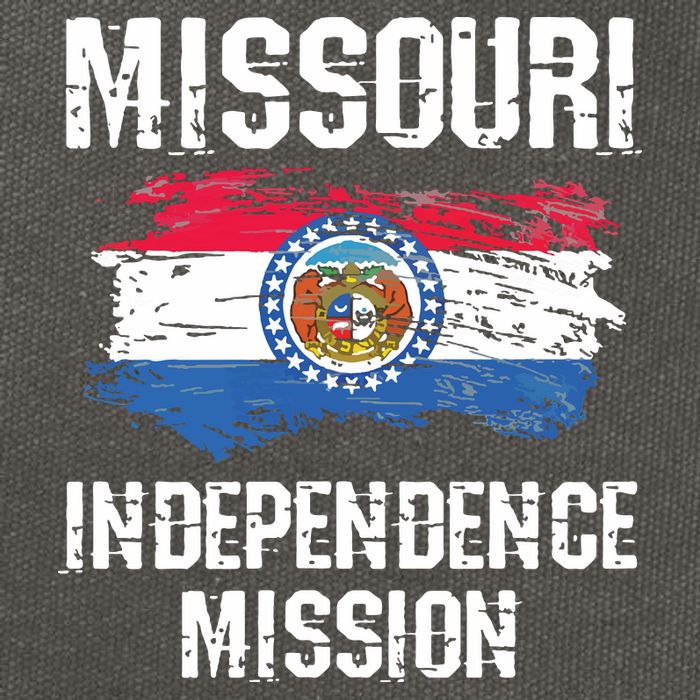 Missouri Independence Mission Cotton Canvas Backpack