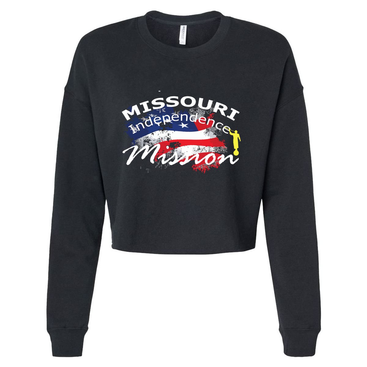 Missouri Independence Mormon Lds Mission Missionary Gift Cropped Pullover Crew