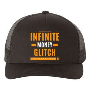 $Mstr Infinite Money Glitch Microstrategy Bitcoin Yupoong Adult 5-Panel Trucker Hat