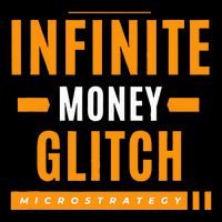 $Mstr Infinite Money Glitch Microstrategy Bitcoin 7-Panel Snapback Hat