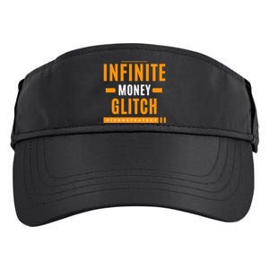 $Mstr Infinite Money Glitch Microstrategy Bitcoin Adult Drive Performance Visor