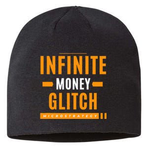 $Mstr Infinite Money Glitch Microstrategy Bitcoin Sustainable Beanie