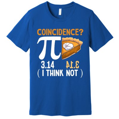 Math Instructor Math Teacher Mathematician Pi Day Cool Gift Premium T-Shirt