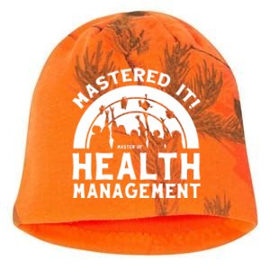 Mastered It Mhm Master Of Health Aget University Grad Cool Gift Kati - Camo Knit Beanie