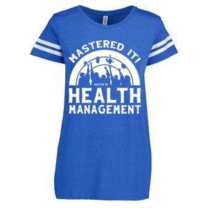 Mastered It Mhm Master Of Health Aget University Grad Cool Gift Enza Ladies Jersey Football T-Shirt