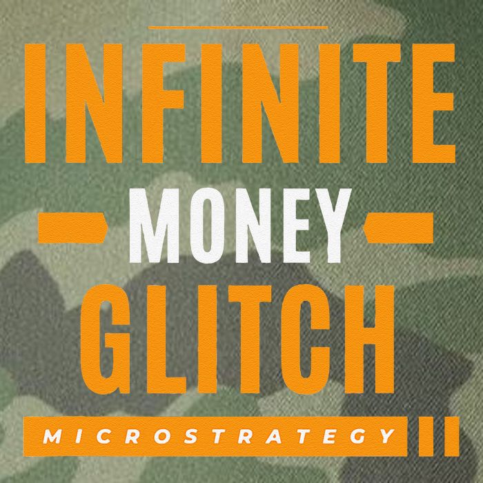 $Mstr Infinite Money Glitch Microstrategy Bitcoin Legacy Tie Dye Trucker Hat