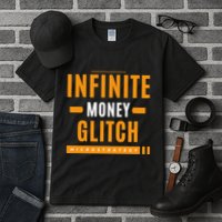$Mstr Infinite Money Glitch Microstrategy Bitcoin Tall T-Shirt