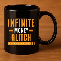 $Mstr Infinite Money Glitch Microstrategy Bitcoin 11oz C Handle Ceramic Mug