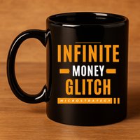 $Mstr Infinite Money Glitch Microstrategy Bitcoin 11oz C Handle Ceramic Mug